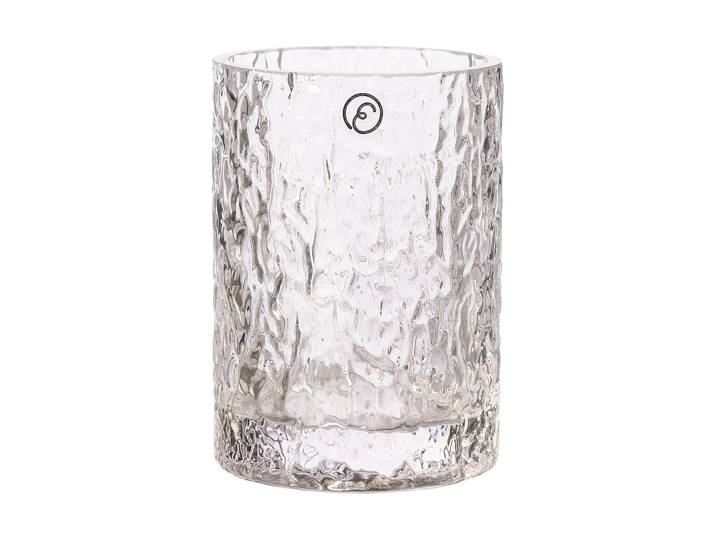ERNST Vase/photophore à motif Ernst Clair, Ø5,3x8,5 cm