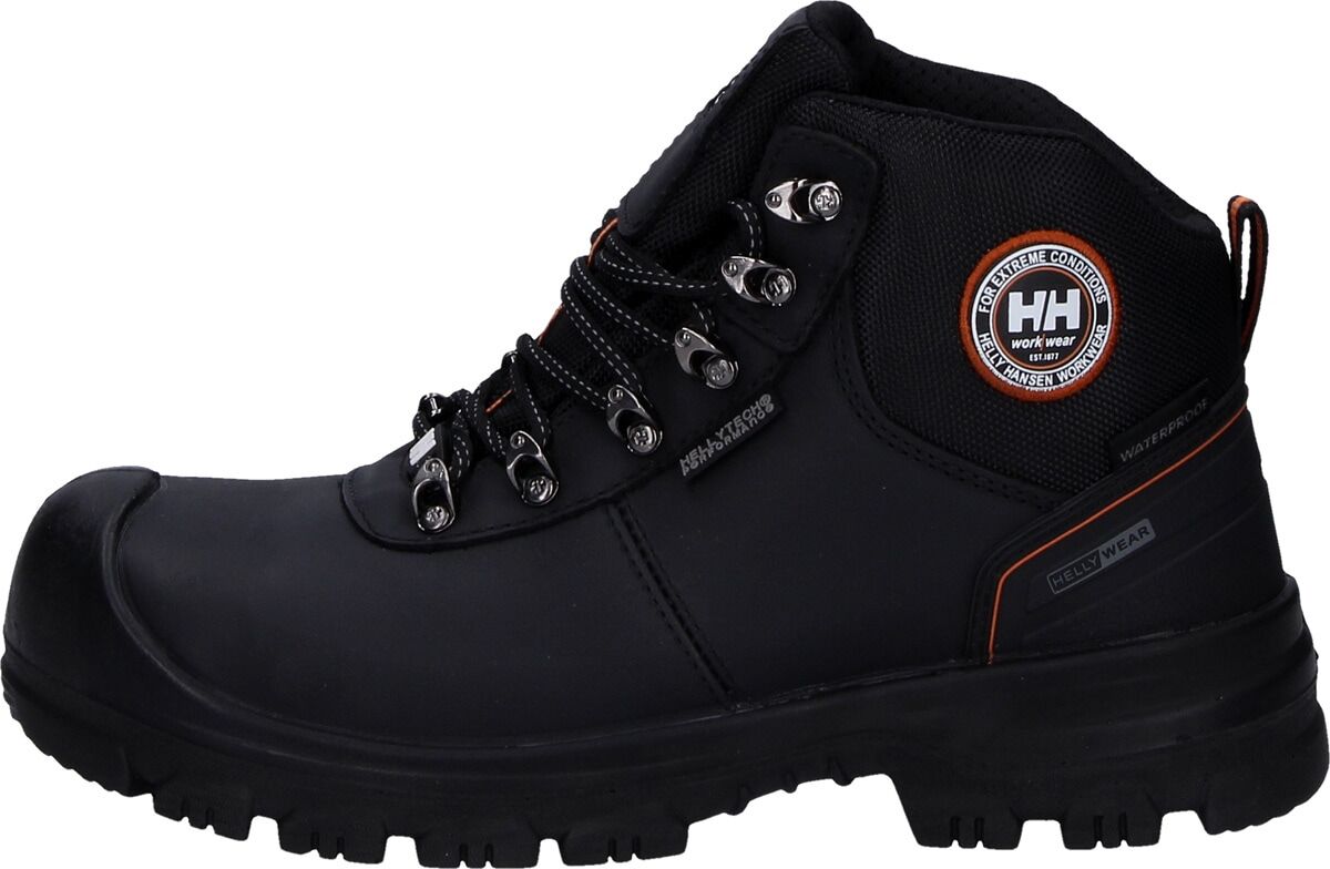 Sicherheitsschuh HELLY HANSEN "Chelsea Mid" Gr. 48, schwarz, 48, Obermaterial: 100% Kunstleder synt.leather., Schuhe, Sicherheitsschuh