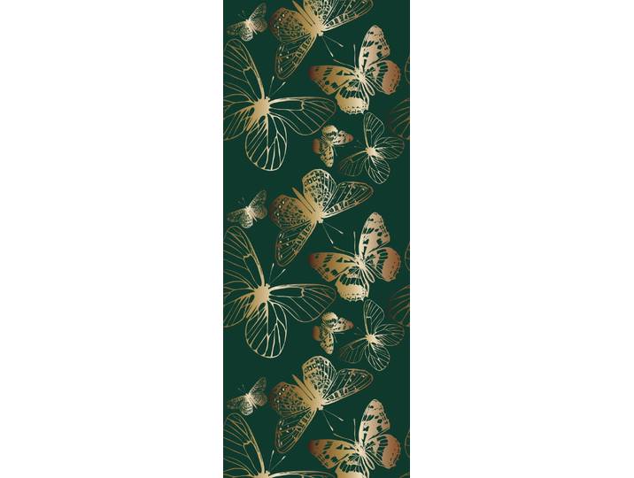 Vinyltapete QUEENCE Sonia , grün, B:0,9m L:2,5m, Vinyl, Tapeten, Vinyltapete, 90x250cm, selbstklebend, kinderleichte Anbringung,, Sticker