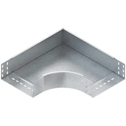 Niedax, Leitungsführung, NIE RES85.300 Bogen 90° 85x302mm mit ungel.Seitenholmen bandverz.
