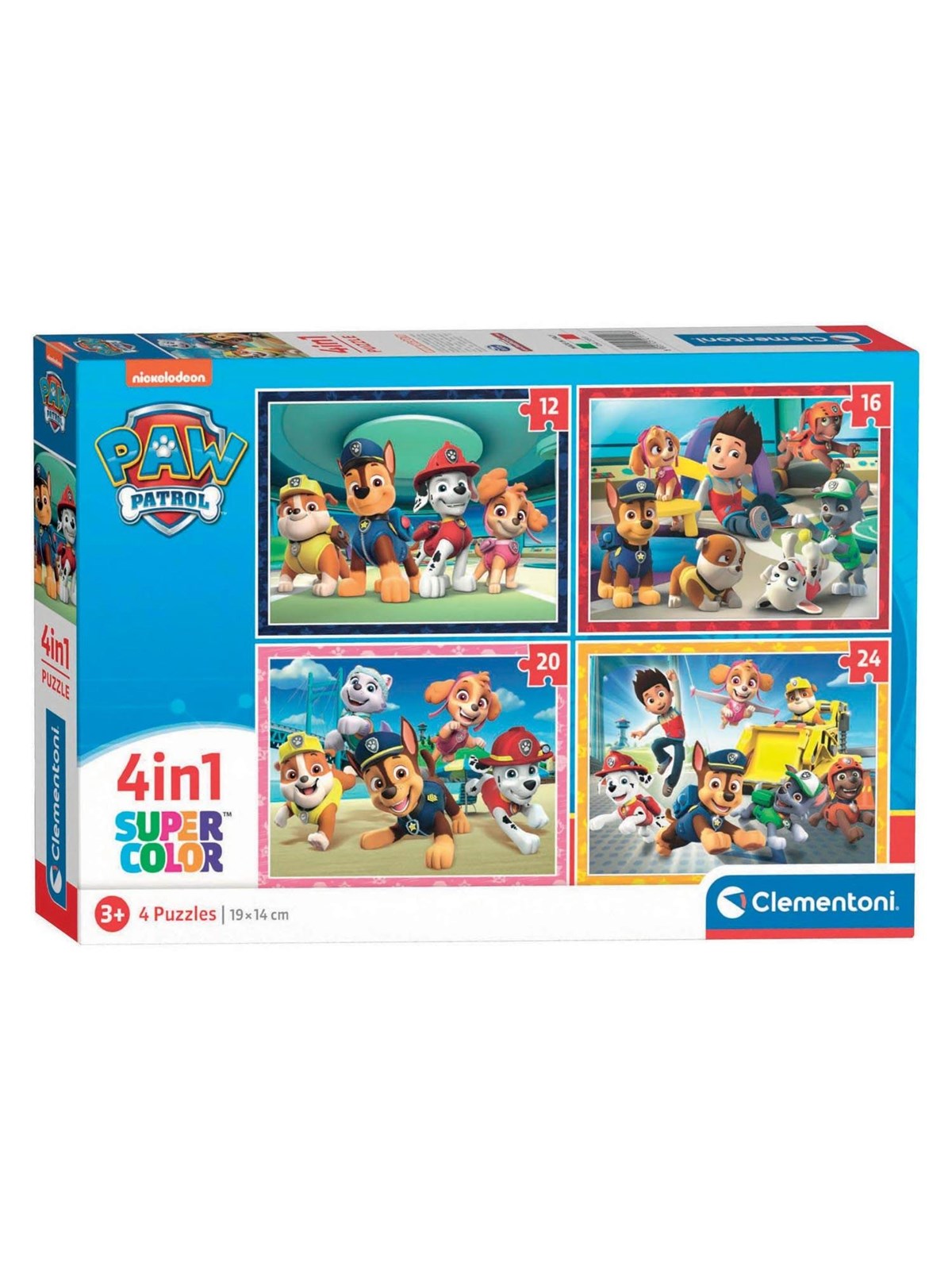 Clementoni Puzzles PAW Patrol 4in1 2D Puzzles
