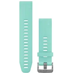 Garmin Quickfit-Armbänder (20 mm) Silikon Frostblau - türkis / ONE SIZE