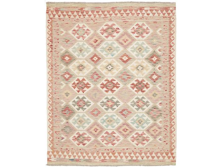 Kelim Afghan Teppich 155x195 Handgewebt Orientteppich Wolle