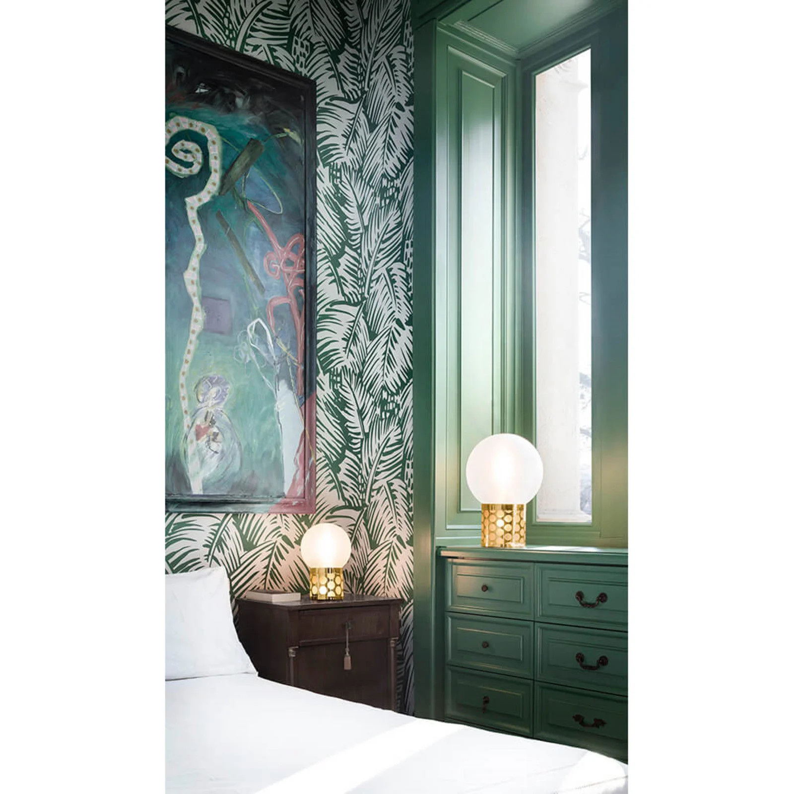 Slamp Atmosfera Tafellamp Medium - Goud - Kunststof