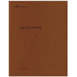 Galletti Matter, Fachbücher von Heinz Wirz
