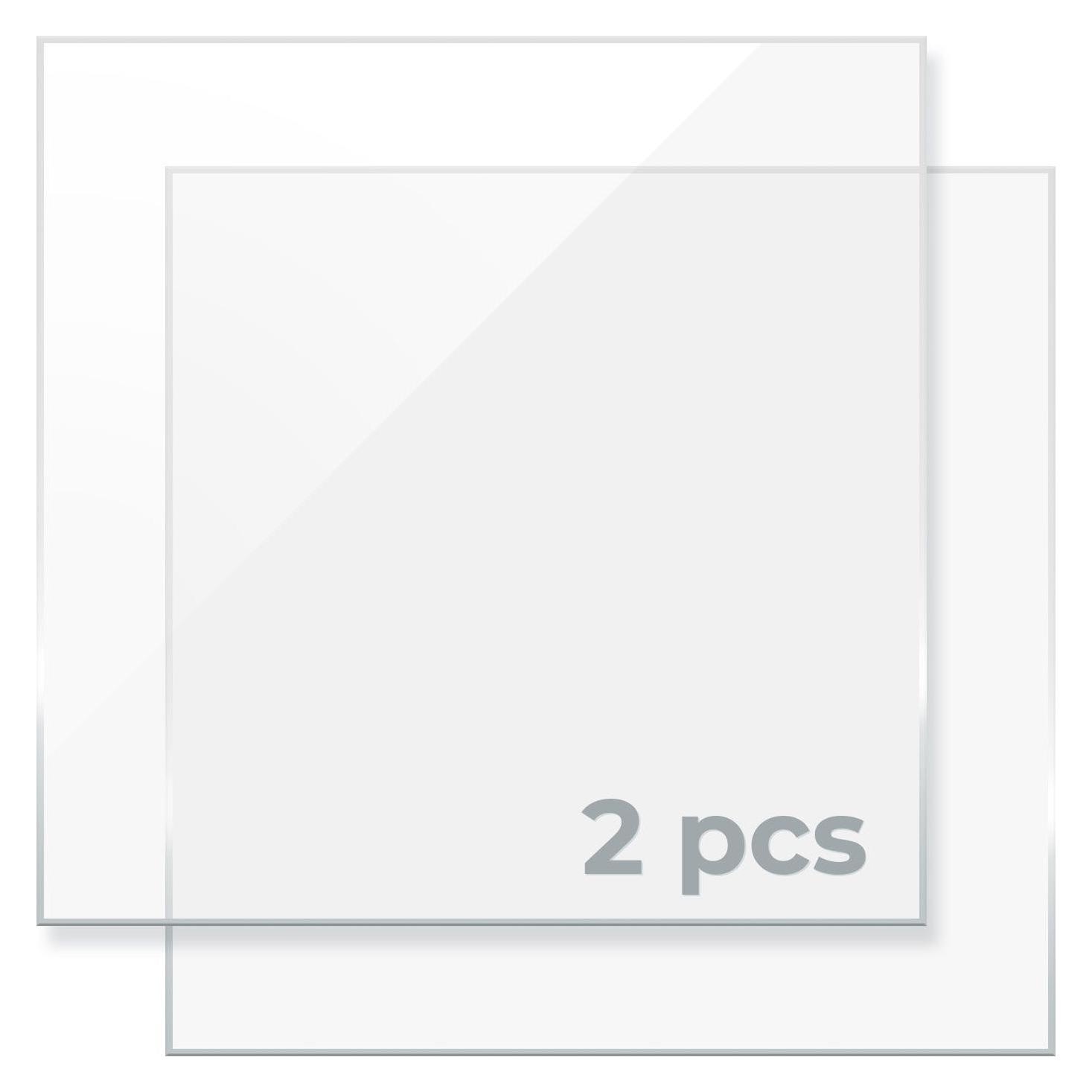 XTool MAKEBLOCK 3MM Clear acrylic 30*30cm 2pcs (Platte) (P5020080)