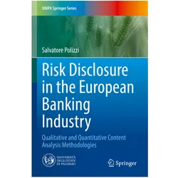 Risk Disclosure in the European Banking Industry, Fachbücher von Salvatore Polizzi
