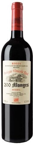 200 Monges Vino tinto Reserva 1999 Rioja.