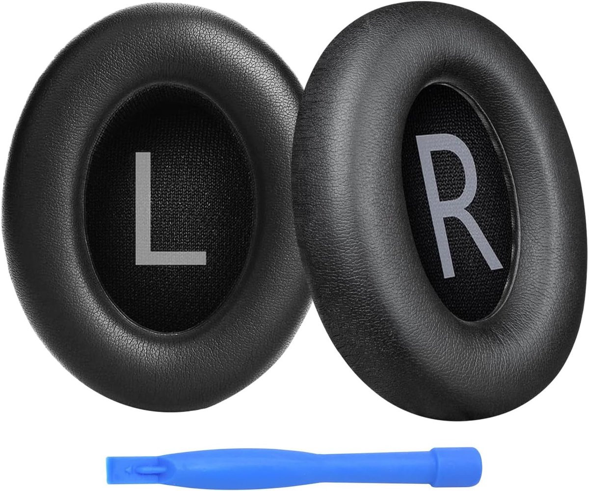 MMOBIEL Oorkussens voor Bose NC700 / Bose 700 Noise Cancelling Hoofdtelefoon - Protein PU - Zwart