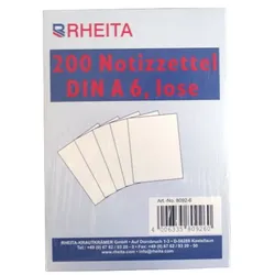 Rheita 200 Notizzettel DIN A6