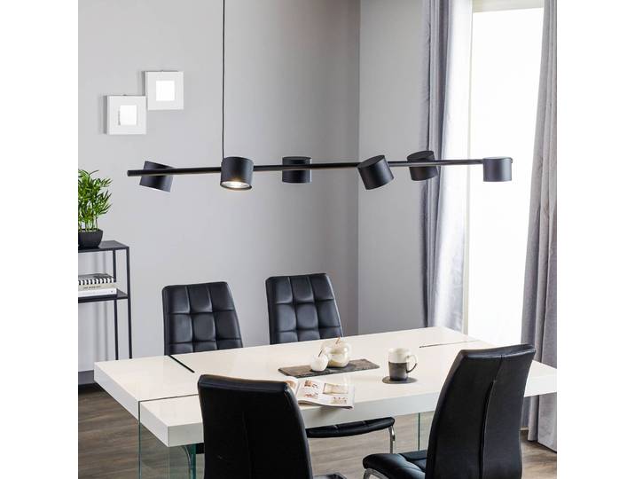 Hängelampe Bot ALDEX, dimmbar, schwarz, für Wohn- / Esszimmer, Metall, Modern, Pendelleuchte
