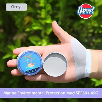 Uplift Essentials Eco Friendly Zinc Surfing & Diving Sunscreen Mud gray