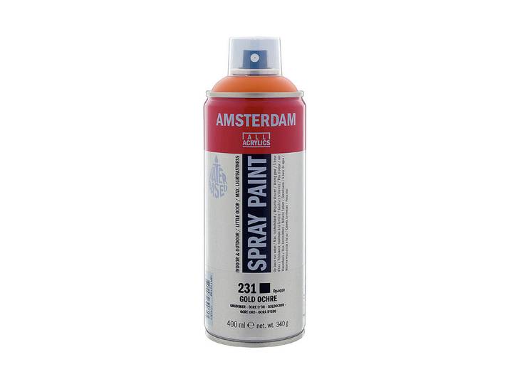 Amsterdam Acryl Spray Goldocker 400 ml