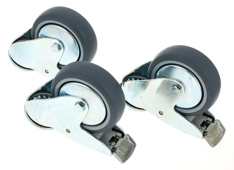 Manfrotto 104G Wheel Set Ã˜100 with Brake