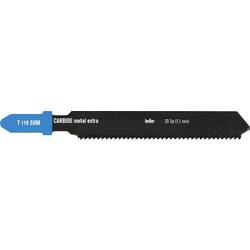 Heller 25805 0 Heller CARBIDE metal extra Stichsägeblatt, Set 5-teilig, 63 x 2,3 x 8,8 23 Tpi (1,1 mm) 1 Set