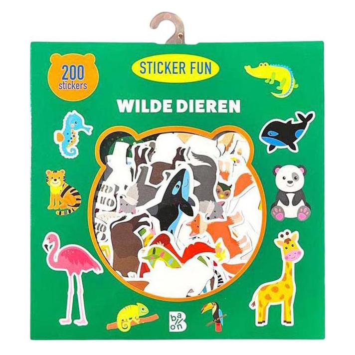 Wins Holland Wildtiere - 200 abnehmbare Aufkleber (200 Sticker) (65865543)