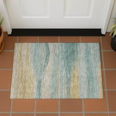 Addison Rugs Machine Washable Indoor/ Outdoor Ombre Volga Chantille Rug