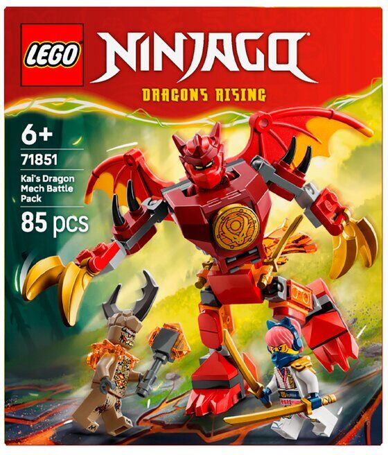 Lego BATALH ROBO DRAGAO KAI 71851