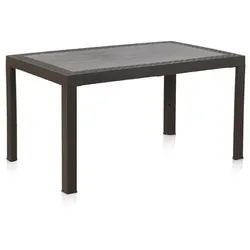 SHAF - Dream Wengue Gartentisch 73x85x140cm