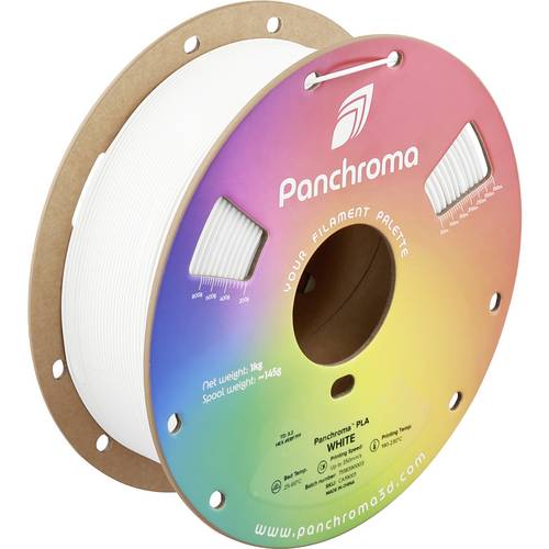 Polymaker CA19001 Panchroma Filament PLA Highspeed Filament 1.75mm 1000g Weiß 1St.