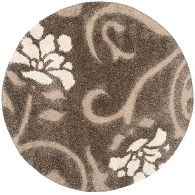 SAFAVIEH Florida Shag Nanny Floral Scroll 1.2-inch Thick Rug