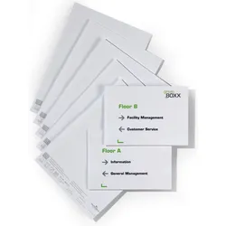 DURABLE Einsteckschilder für Namensschilder 14,8 x 21,0 cm