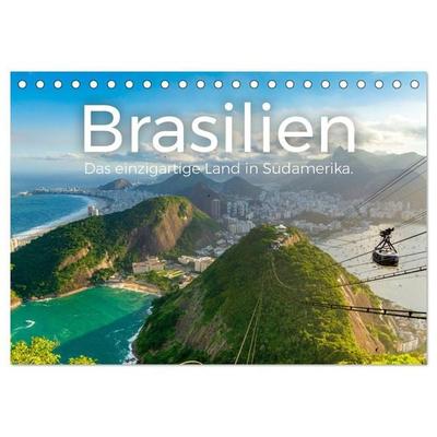 Brasilien - Das einzigartige Land in Südamerika. (Tischkalender 2027 DIN A5 quer), CALVENDO Monatskalender