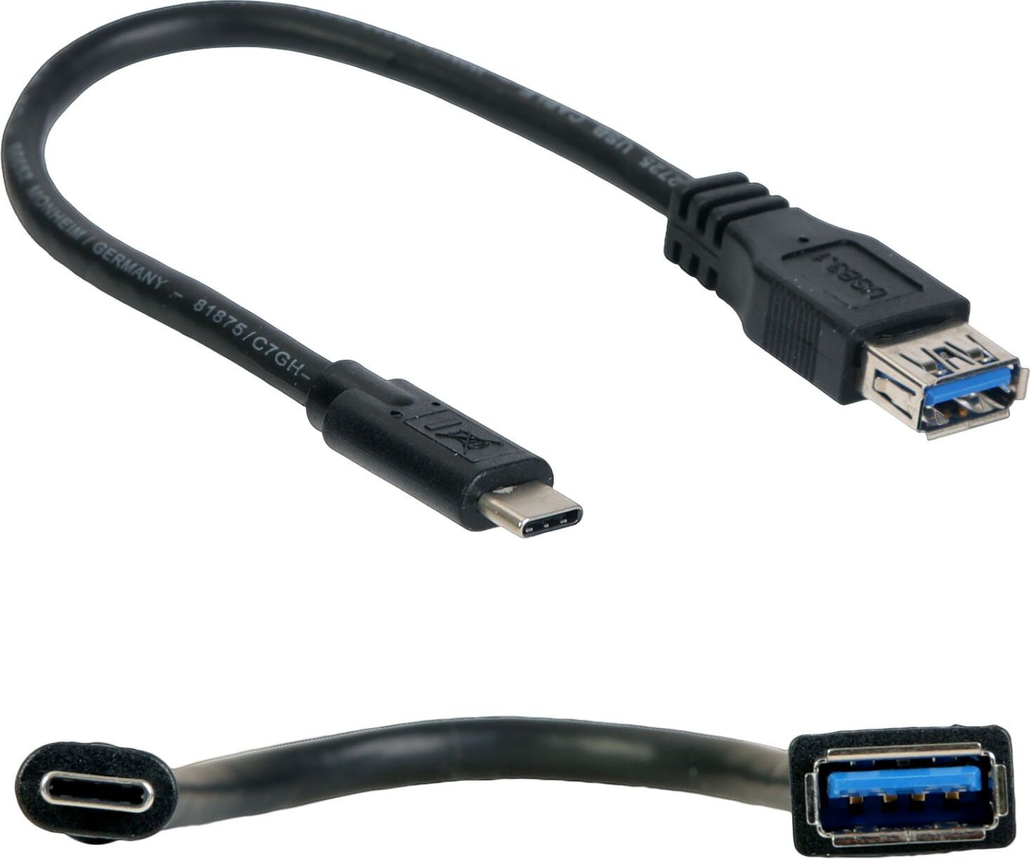 Hama USB-C naar USB-A kabel, USB 3.1