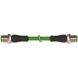 Murr Elektronik Verbindungsleitung, Elektronikkabel + Stecker, Grün