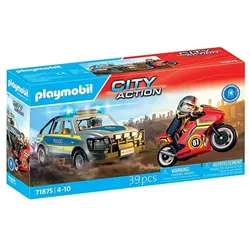 PLAYMOBIL® 71875 Act!on Heroes Verfolgungsjagd mit Polizei Pick-Up