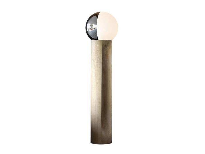 PENTA LIGHT lampadaire JE SUIS (chêne naturel - bois et verre)