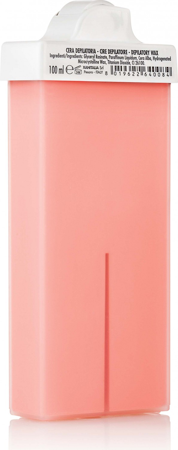 XanitaliaPro Fettlöslicher Enthaarungswachs Refill Wax Roll-On 100 ml Titaniumrosa - klein XP-930.002