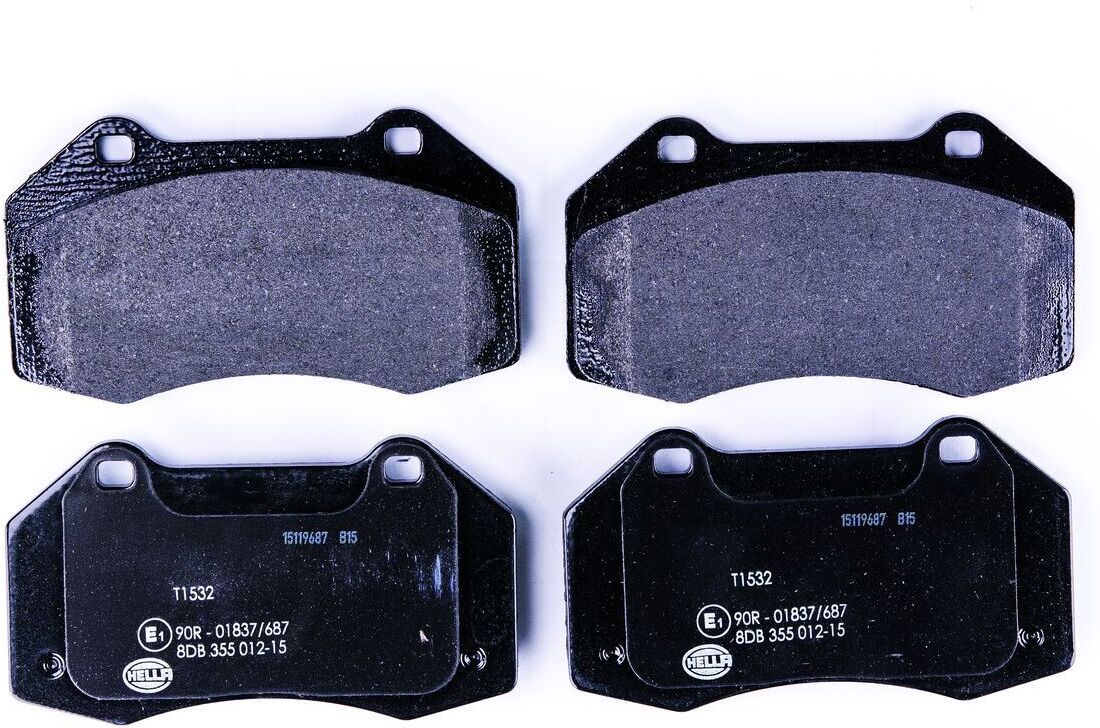 HELLA 8DB 355 012-151 Brake pad set