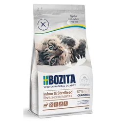 Bozita Indoor & Sterilised Grain Free Reindeer 5x400 g