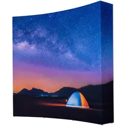 Pop-Up Impress 3 x 3 Curved Front und Seiten
