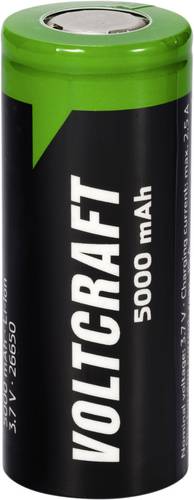 VOLTCRAFT VC-26650 Spezial-Akku 26650 Flat-Top Lithium 3.7V 5000 mAh 1St.