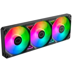 Cooler Master SickleFlow Edge 360 ARGB Computergehäuse Ventilator 12 cm Schwarz 1 Stück(e)