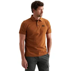PME Legend Herren Poloshirt SHORT SLEEVE POLO AMERICAN CLASSIC - Regular Fit - PPSS0000861-8039 Beluga - 4XL