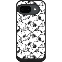 Nivocase Handyhülle für Google Pixel 10a Hülle NIVOpure Case Schwarz Muster Peanuts Snoopy (Google Pixel 10a), Smartphone Hülle, Schwarz
