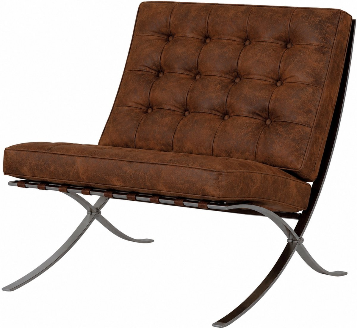 Oslo Chair Bruin Vintage Luxe Fauteuil