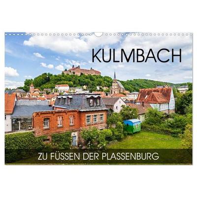 Kulmbach - zu Füßen der Plassenburg (Wandkalender 2027 DIN A3 quer), CALVENDO Monatskalender