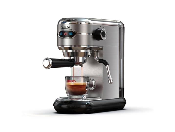 HiBREW H11 Machine à café 1450W, Machine à expresso semi-automatique 19 bars