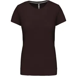 Kariban Damen T-Shirt K380 chocolate XXL