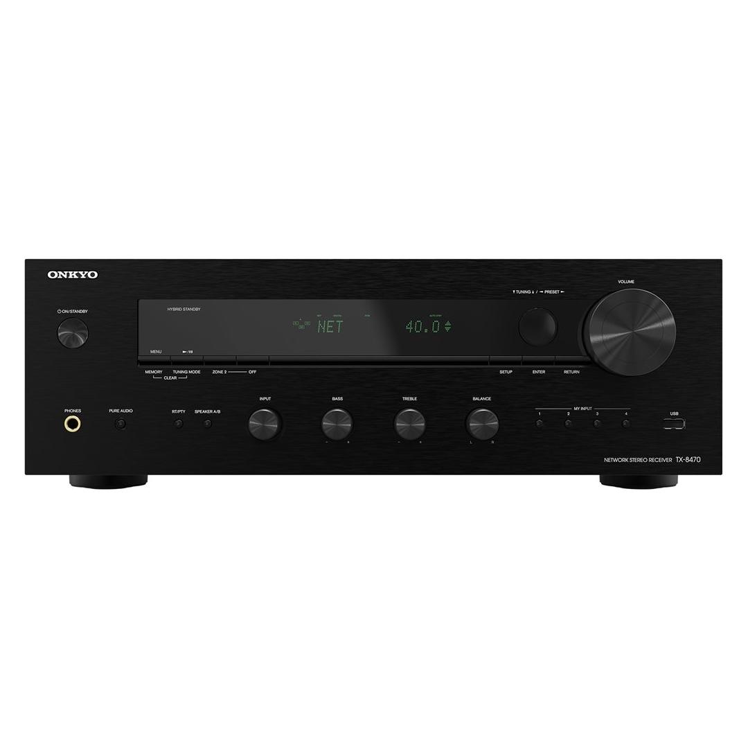 Onkyo TX8470BMMP (2.0 Kanal, 2.1 Kanal, DAB+, FM) (TX8470BMMP)