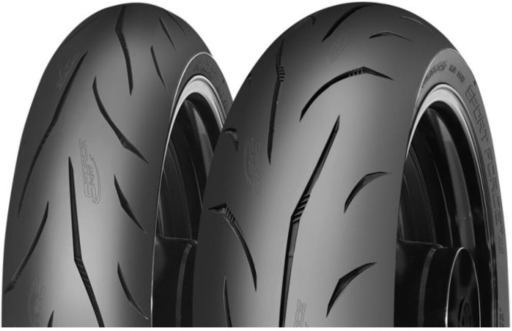 MITAS SPORT FORCE+RS 120/70ZR17 TL, Motorradreifen vorne