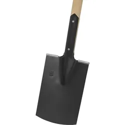 Ideal-Bauspaten Pionier Gärtner Form, Größe 2,Tritt- schutz,Knopfstiel
