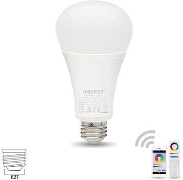 United Smart RGB+CCT LED Bulb E27 App & Remote Controlled Indoor Light Smart RGB+CCT LED Bulb E27 App & Remote Controlled Indoor Light