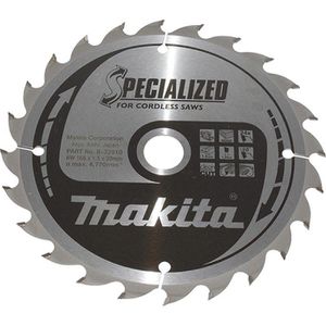 Makita Kreissägeblatt B-32910, Specialized, 165 x 20mm, 24 Zähne, für Holz