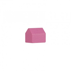Halmakegel.com Monopoly Haus - 14x10x12mm - rosa 255831