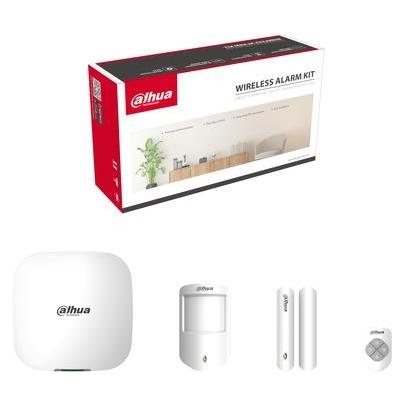 Dahua Kit Allarme Wireless (868) Hub Keyfob Door Detector Pir Detect (ARC3000H-03-GW2-868)